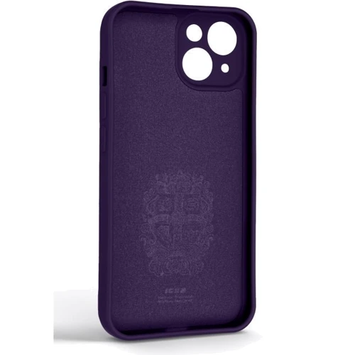 Чехол для iPhone ArmorStandart Icon Ring Dark Purple for iPhone 14 (ARM68690): Цвет фиолетовый
