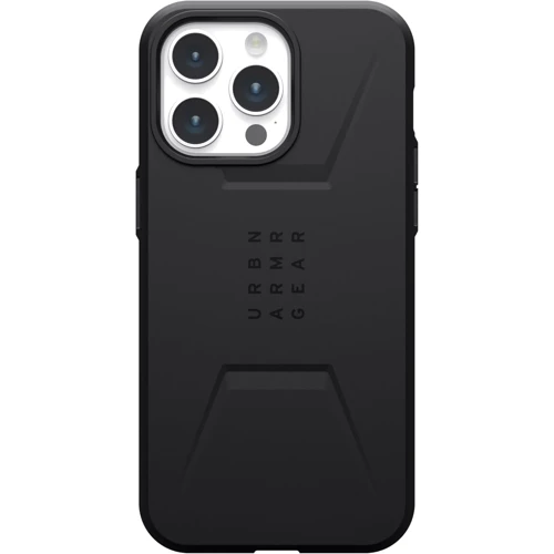 Чехол для iPhone Urban Armor Gear UAG Civilian Magsafe Black (114295114040) for iPhone 15 Pro Max: Тип чехла накладка на заднюю часть