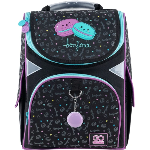 Рюкзак GoPack Education каркасний 5001S-3 Lovely Macarons (GO24-5001S-3) фото 12