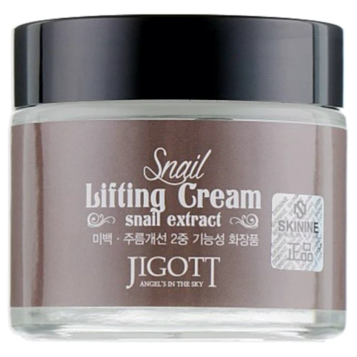Jigott SNAIL Lifting Cream Крем для лица с муцином улитки 70 ml: Пол Для женщин