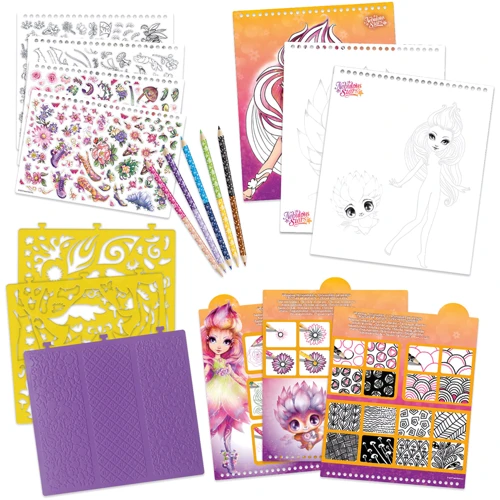 Набір для творчості Nebulous Stars Скетчбук: Петулія, мотиви лісу (11103)