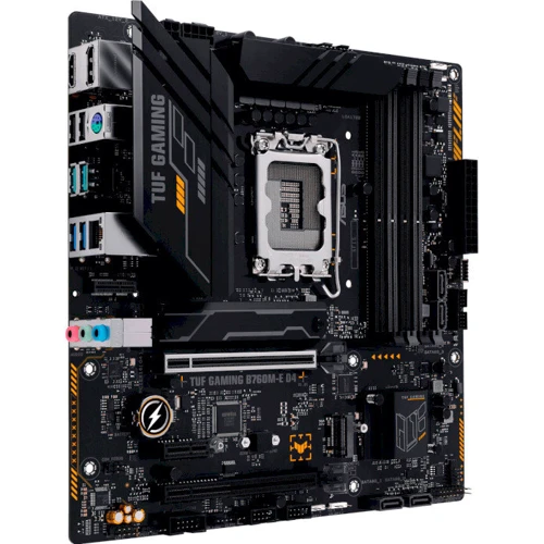 Asus TUF Gaming B760M-E D4: Разъемы на плате USB 3.2 Gen 2, USB 3.2 Gen 1, M.2, SATA 3.0, СОМ