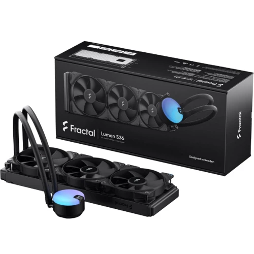 Кулер Fractal Design Lumen S36 Unit v2 (FD-W-L1-S3611): Регулювання оборотів широтно-импульсная модуляция (PWM)