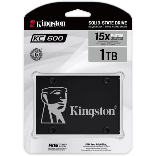 Kingston KC600 1 TB (SKC600/1024G): Объем 1 ТБ