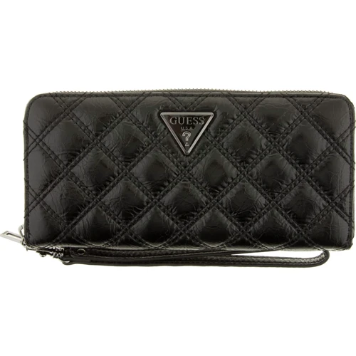 Жіночий гаманець Guess чорний (SWKM7679460-BLA)