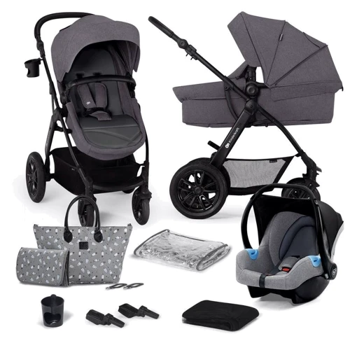 Универсальная коляска 3 в 1 Kinderkraft Xmoov Dark Gray (KSXMOV00DGR3000) (00-00305177)