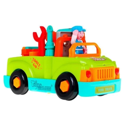 Музыкальная машинка Hola Toys Грузовик с инструментами (6109)