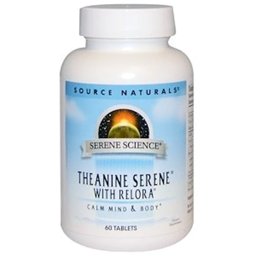 Source Naturals Serene Science, Theanine Serene with Relora, 60 Tab