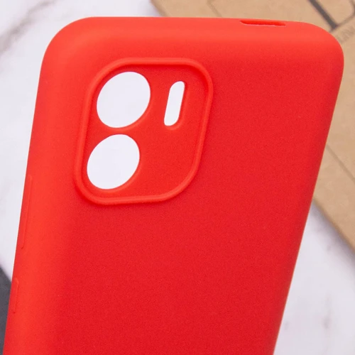 Аксессуар для смартфона Mobile Case Silicone Cover Full Camera Red for Xiaomi Redmi A1+ / A2+: Цвет красный