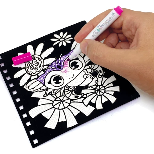 Набор для творчества Nebulous Stars Раскраска: Узоры на бархате (11026)