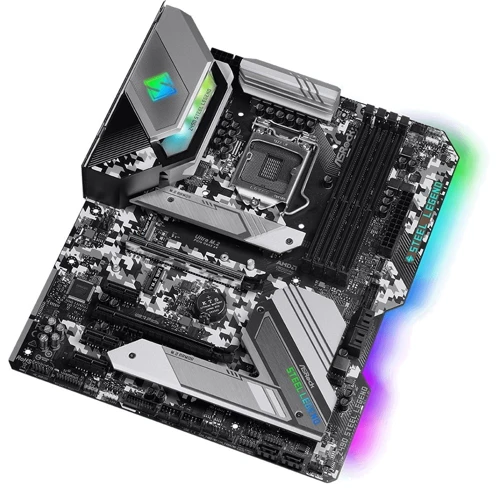 ASRock Z490 Steel Legend: Додатково Радіатор на VRM, Підтримка UEFI, Підтримка RAID