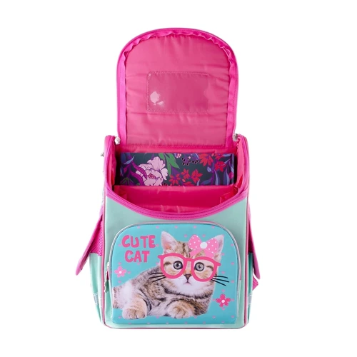 Рюкзак школьный каркасный SMART PG-11 Cute Cat (558052): Размер S (115-130 см)