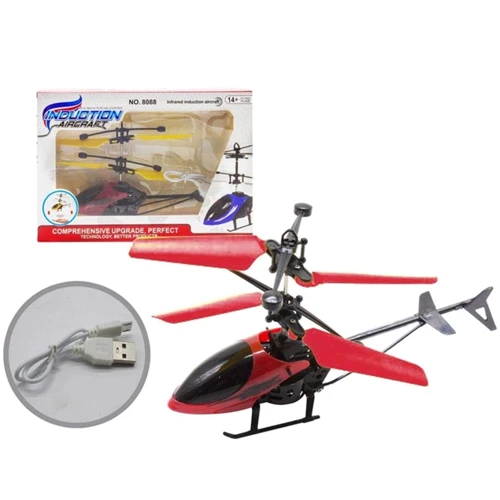 Гелікоптер індукційний Mic червоний (PRR145): Тип транспорт
