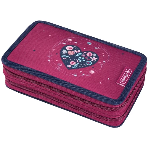 Пенал с наполнением 23 предмети Herlitz Double Heart (50026074)
