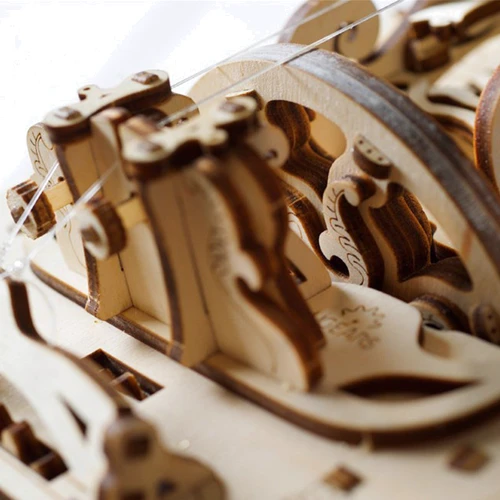 Механічний 3D пазл Ugears Харді-Гарді (70030) фото 4