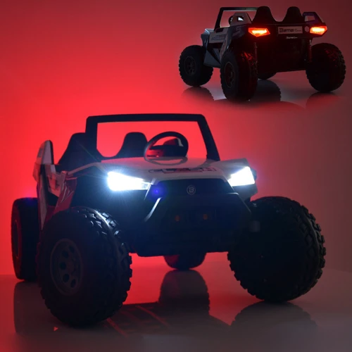 Детский двухместный электромобиль Багги Bambi Racer, розовый (M 4170EBLR-8(24V)): Вид багги