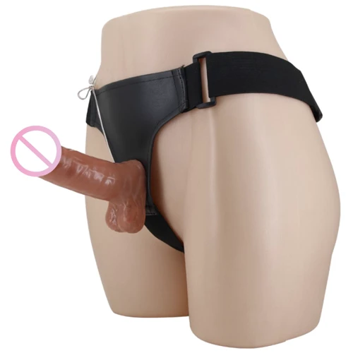 Страпон LYBAILE Ultra Passionate Harness Vibrating 6,2"