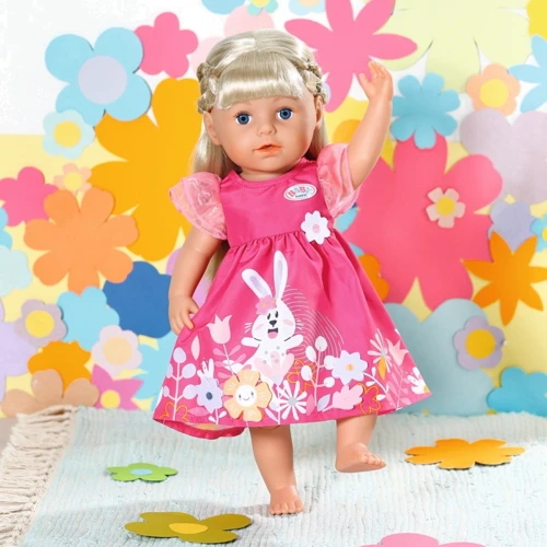 Одяг для ляльки Baby Born Сукня з квітами 43 см (832639): Серія Baby Born