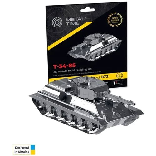 Конструктор Metal Time Коллекционная модель танка (T-34/85 MT071)