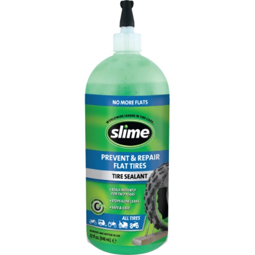 Мастило та хімія для велосипеда Антипрокольна рідина для безкамерок Slime 946 мл (10031)