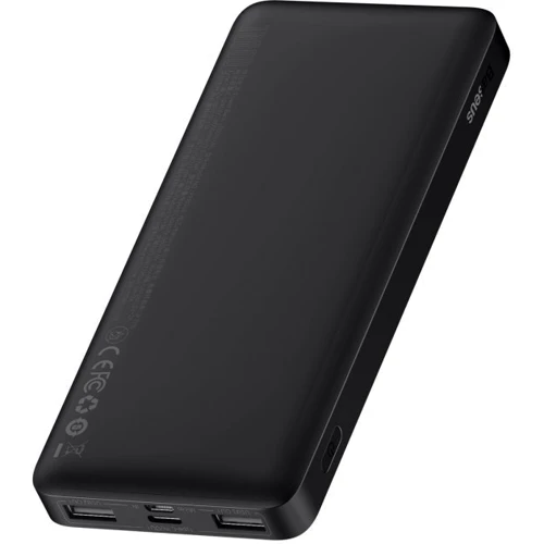 Внешний аккумулятор Baseus Power Bank 10000mAh Bipow Display 15W Black (PPDML-I01): Встроенный кабель нет