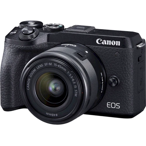 Canon EOS M6 Mark II kit (15-45mm) STM Black: Тип матрицы CMOS