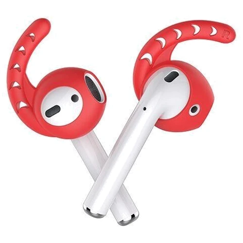 Насадки для наушников AhaStyle Silicone Ear Hooks Red (AHA-01140-RED) for Apple AirPods