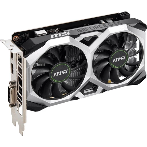 Видеокарта MSI GeForce GTX1650 4GB VENTUS XS V1 (GTX_1650_D6VENTUSXSV1): Разрядность шины памяти, бит 128