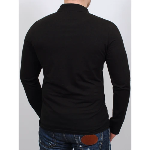 Поло PFProject Polo long 3XL чорне: Склад Еластан, бавовна