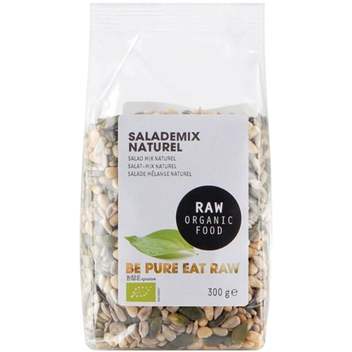 Суміш горіхів та насіння Raw Organic Food для салатів органічна 300 г (8719153029869)