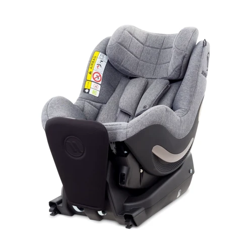 Автокресло Avionaut AeroFIX Iso-Fix (гр.1) Grey Melange (AV-350-AF.01): Внутренние ремни 5-ти точечные, с мягкими накладками