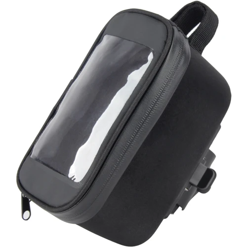 Велосумка Сумка на верхню трубу рами Green Cycle Phone hard bag з відділенням для телефону, 19x10,5x10, чорний (BIB-48-84): Виробник Green Cycle