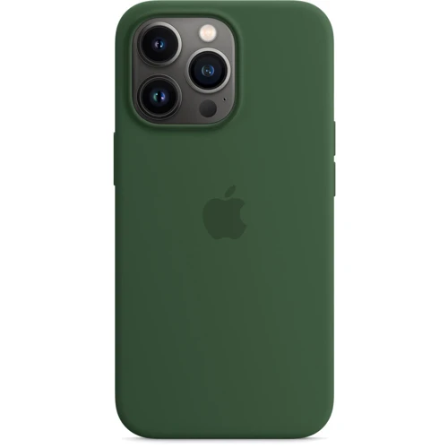 Чохол для iPhone Apple Silicone Case with MagSafe Clover (MM2F3) for iPhone 13 Pro: Колір зелений