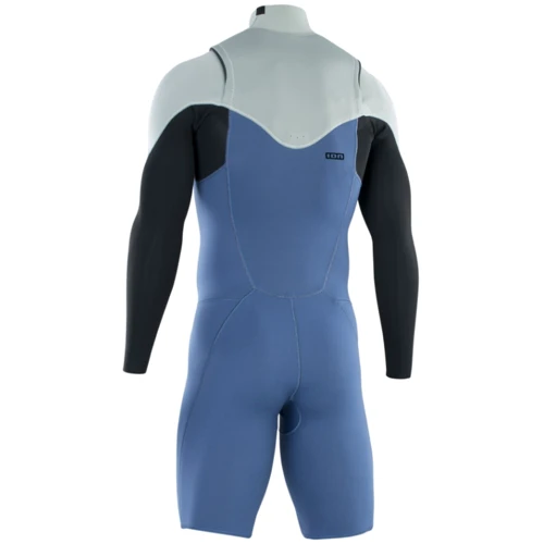 Гідрокостюм ION ( 48232-4490 ) Wetsuit Element 2/2 Shorty LS Front Zip men 2023 cascade-blue 56/2XL (9010583089966) фото 1
