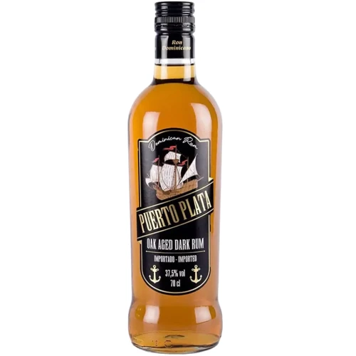 Ром Puerto Plata Anejo 37.5% 0.7 л (WHS8413425015559)