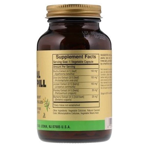 Solgar Herbal Water Pill 100 Vegetable Capsules