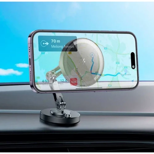 Тримач Hoco Car Holder Wireless Charger Magnetic HW26 15W Black фото 6