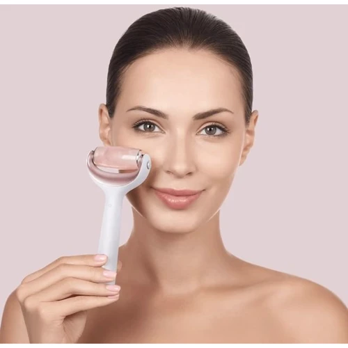 Роллер для игловой мезотерапии лица и тела GESKE MicroNeedle Face&Body Roller 9в1 starlight фото 4