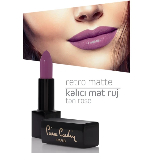 Pierre Cardin Retro Matte Lipstick № 142 Magenta Помада для губ 4 g: Вид Губная помада