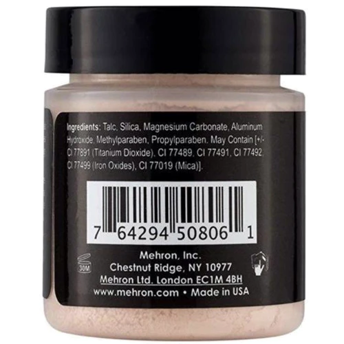 Mehron UltraFine Setting Powder, Soft Beige Финишная пудра-закрепитель (Нежно-бежевый) 16 g фото 1