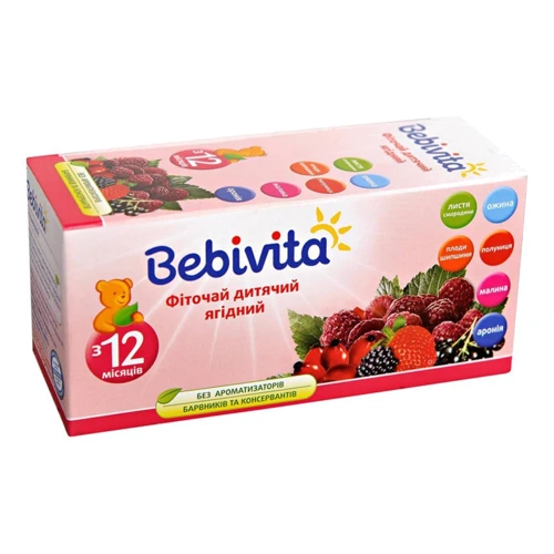 BEBIVITA фіточай ягідний (пак 10 по 3) (4820025490763)