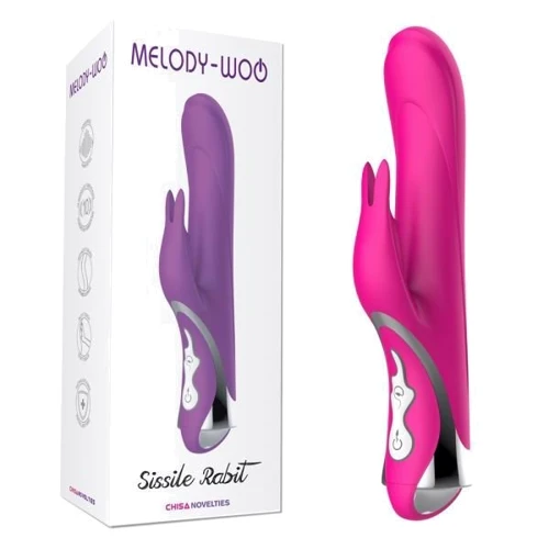 Вибромассажер CHISA Missile Rabit, Pink