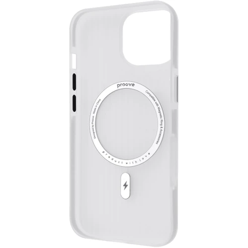 Чохол для iPhone Proove Astro Case with Magnetic Ring White для iPhone 16 Pro Max: Матеріали Пластик