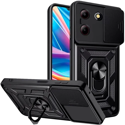 Чохол для телефона BeCover Military Black для ZTE Blade A54 (712172)