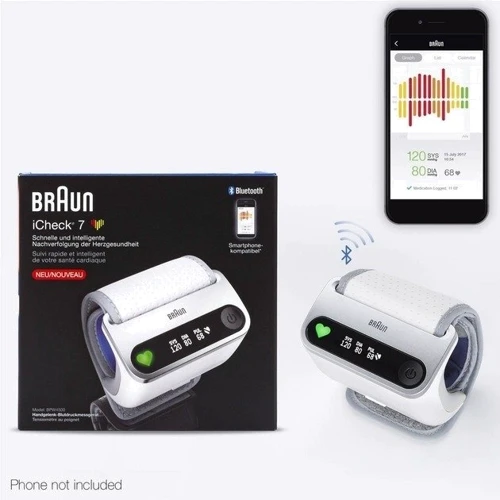 Тонометр Braun BPM iCheck 7: Дополнительно Индикатор мерцательной аритмии Afib