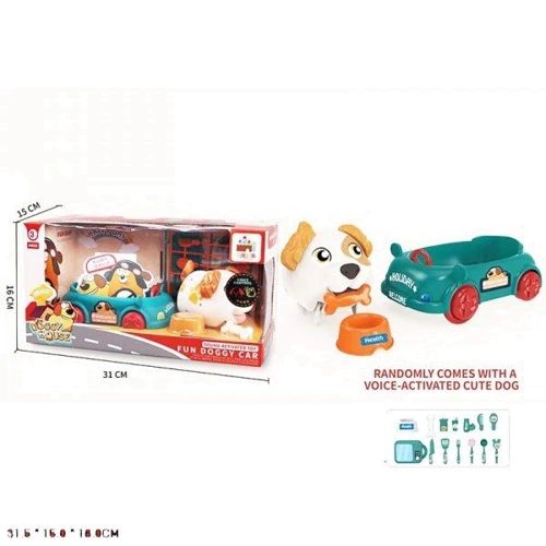 Игровой набор Милая собачка, 4 вида, микс (K-1009): Тип животное