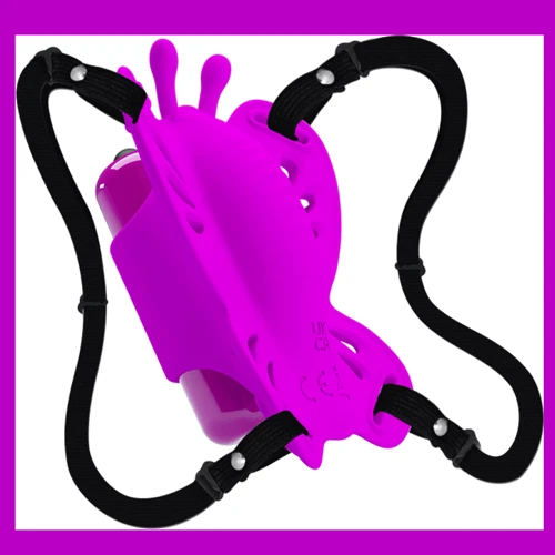 Вибратор-бабочка Pretty Love Clitoral Massager Sloane Purple