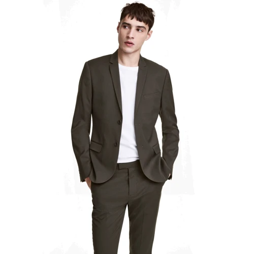 Пиджак H&M 4512905 58 хаки