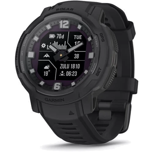 Смарт-часы Garmin Instinct Crossover Solar Tactical Edition Black (010-02730-00)