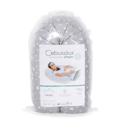 Подушка для беременных Ceba Physio Multi джерси Milky Way серый (W-741-700-635) фото 4